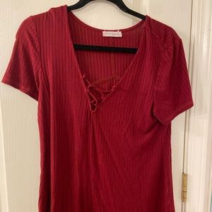 Red shirt